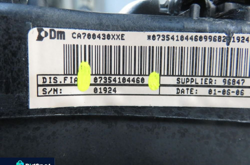 PODUSZKA KIEROWCY FIAT GRANDE PUNTO 07354104460