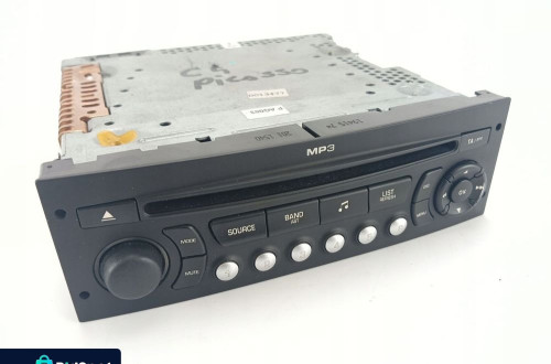 RADIO PEUGEOT 207 (2006-2009) 1.6 HDI 90KM 96646223XT