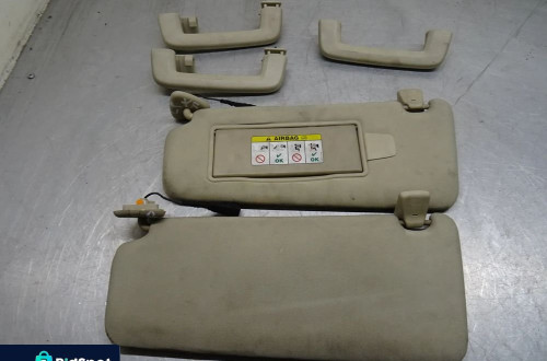 JAGUAR XF OSŁONA OSŁONY PRZECIWSŁONECZNE RĄCZKI