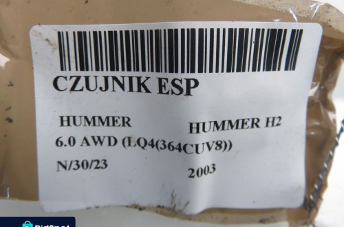 CZUJNIK ESP HUMMER HUMMER H2 0265005144