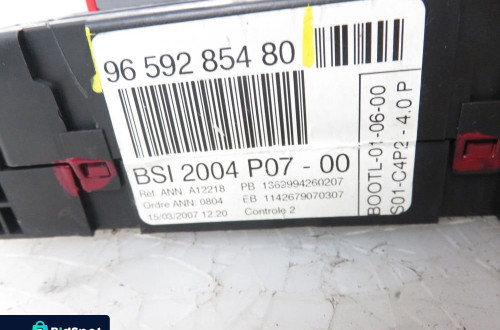 BSI PEUGEOT 207 SW 1.4 - KFV 9659285480