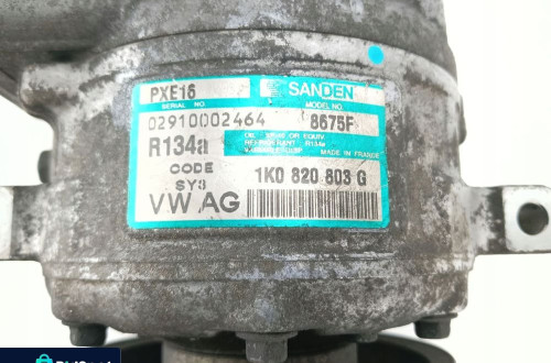 SPRĘŻARKA KLIMATYZACJI TOURAN I 1T (2003-2006) 2.0 TDI 136KM 1K0820803G AZV