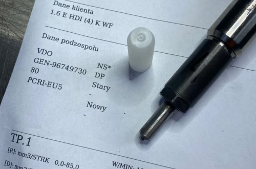 WTRYSKIWACZ TEST 1.6 HDI TDCI 9674973080 WTRYSK SPRAWDZONY FORD VOLVO CITROEN PEUGEOT 9802448680