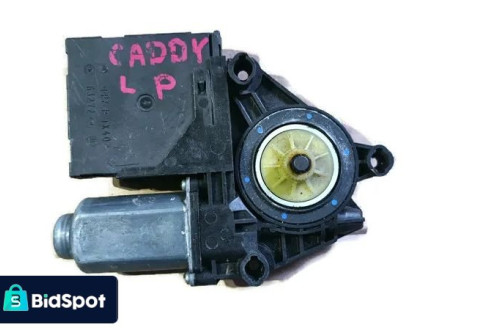 VW CADDY III 03r- SILNICZEK SZYBY LEWY PRZÓD 1T0959701T