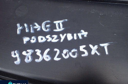 PEUGEOT 3008 II PODSZYBIE KOMPLET 98362005XT RADOM