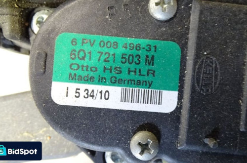 PEDAŁ GAZU HAMULCA SKODA FABIA II 1.2 6Q1721503M 6R1721058
