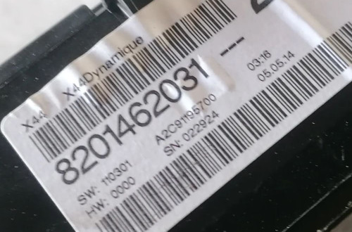 RENAULT TWINGO II 14r 1.2 16V LICZNIK ZEGARY 8201462031