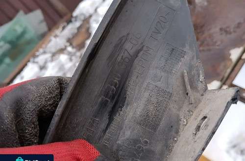 bmw x3 e83 nakladka blotnika prawy lewy tyl tylna lewa 3330868 3330867